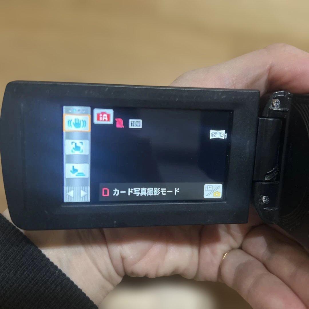 Panasonic HC-V480MS ビデオカメラ　黒色　バッテリー　充電器