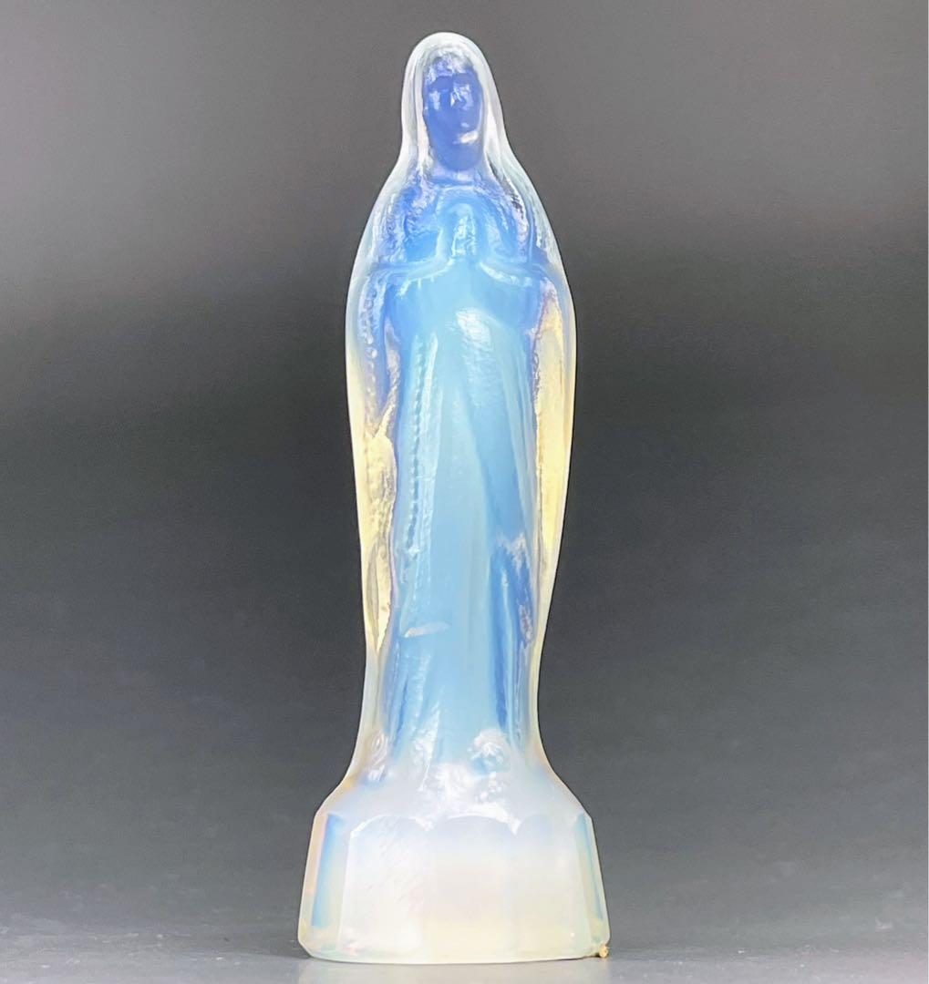 【美品】Sabino サビノ オパールセント 聖母 マリア像 ぺーパーウェイト