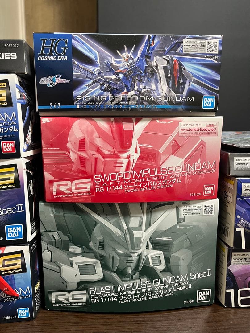RG ガンプラ 引退セット