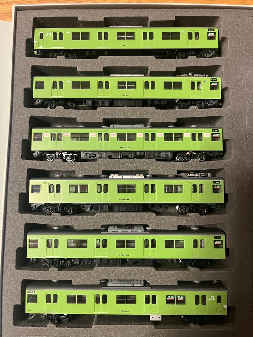 TOMIX 98422、98423 JR103系【NS618】ウグイス6両セット