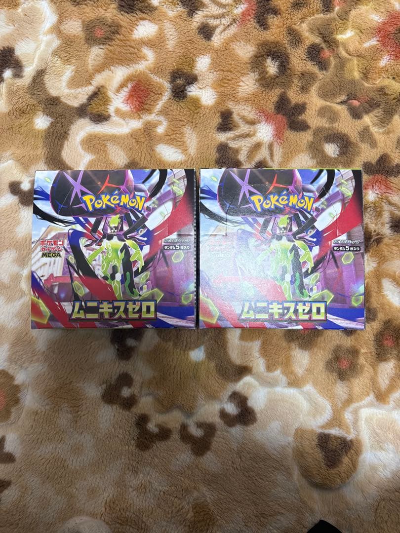 【即日・翌日発送】ポケモンカードゲーム ムニキスゼロ BOX2個セット