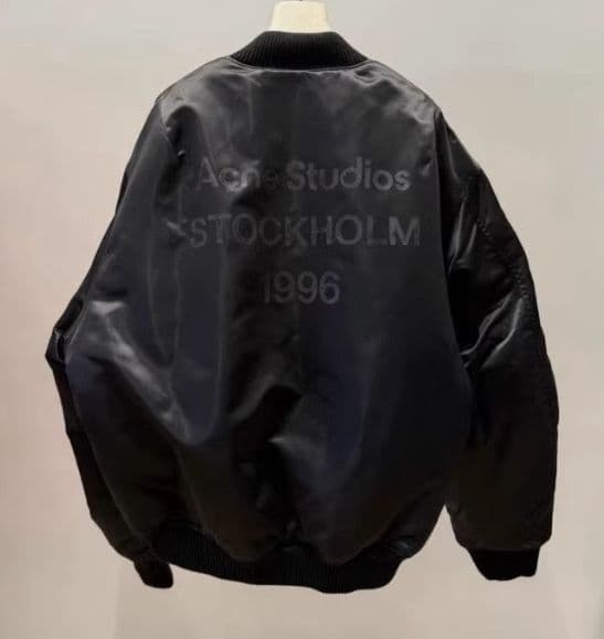 ✨希少 Acne Studios ブラック MA-1ジャケット 美品