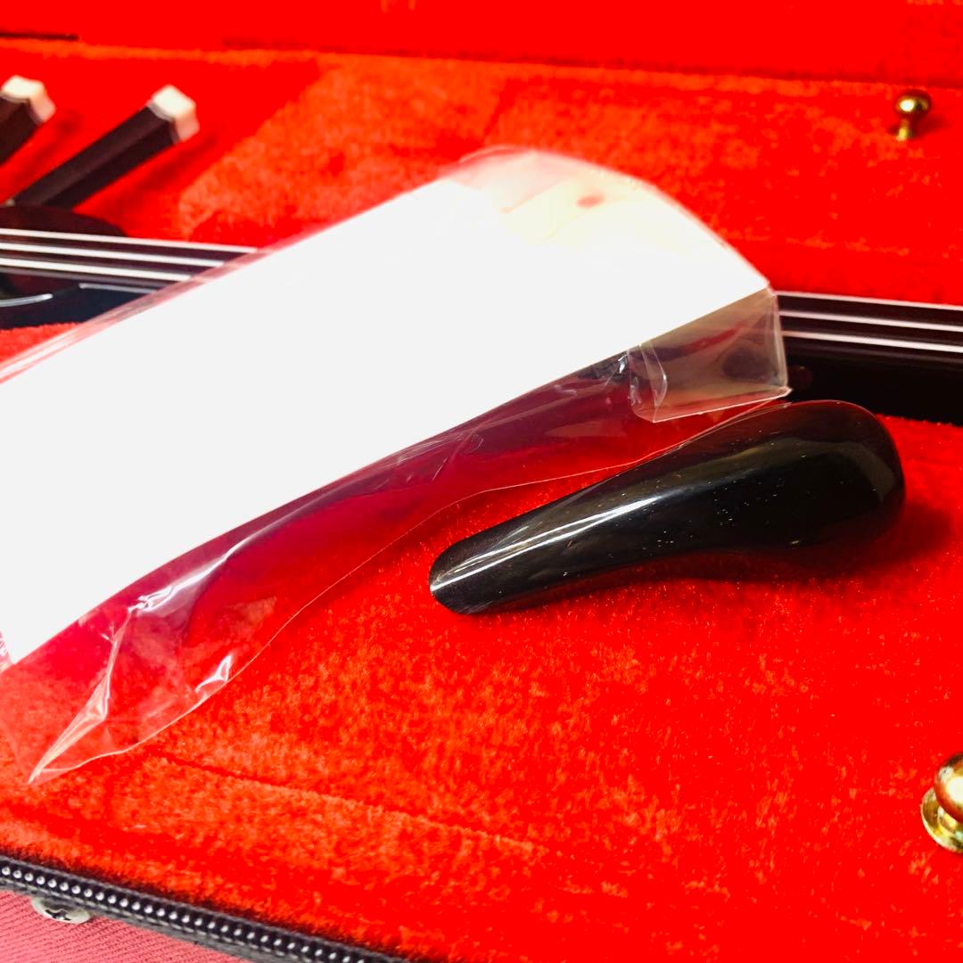 【美品】三線 沖縄 人工皮 蛇革 蛇皮 ハードケース付 初心者向け 和楽器