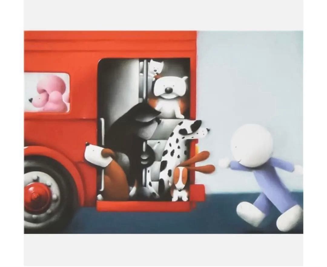 【真作】Wait for me Doug Hyde ダグ・ハイド