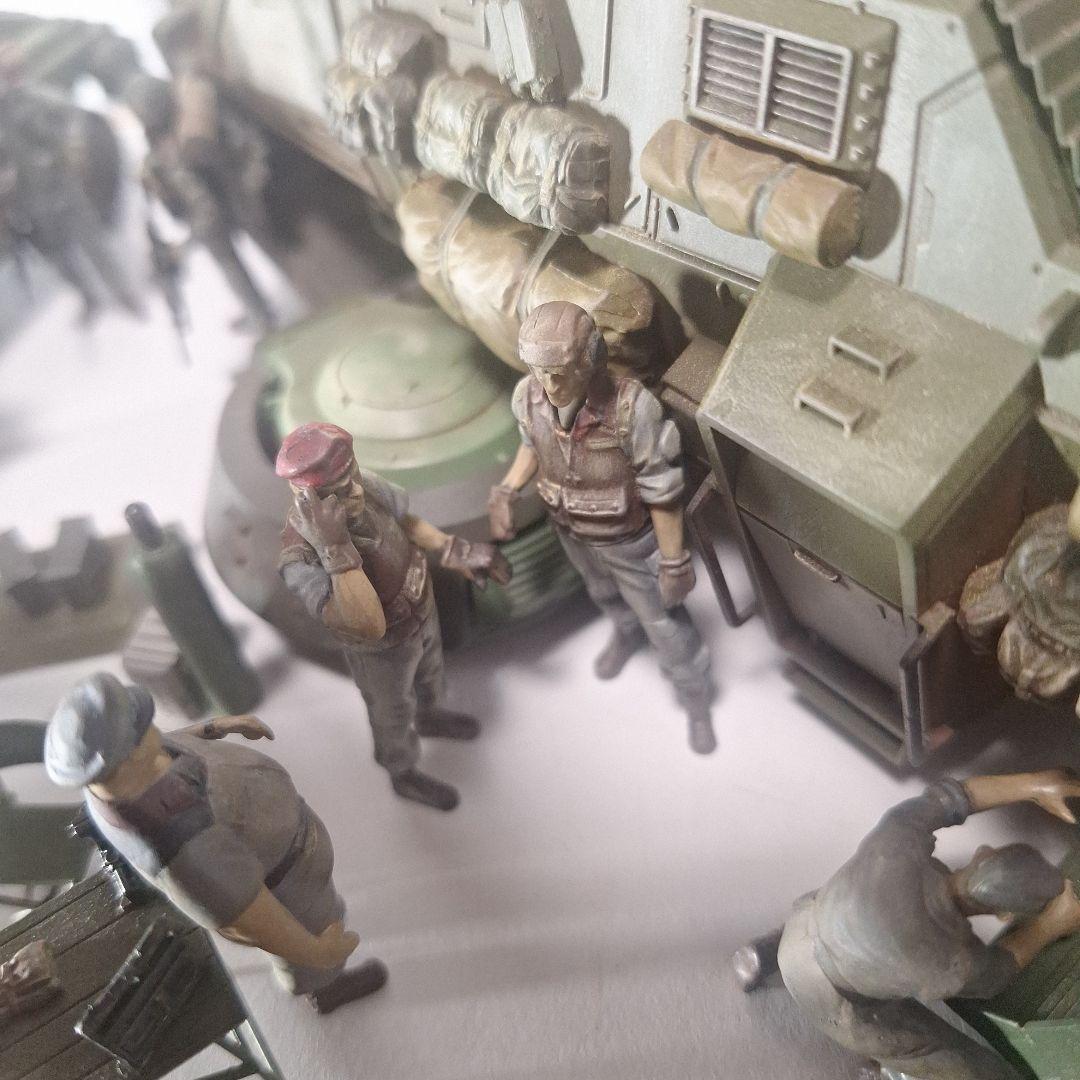 1/35ハードグラフ　タミヤ1/35車両　連邦軍風　歩兵セット