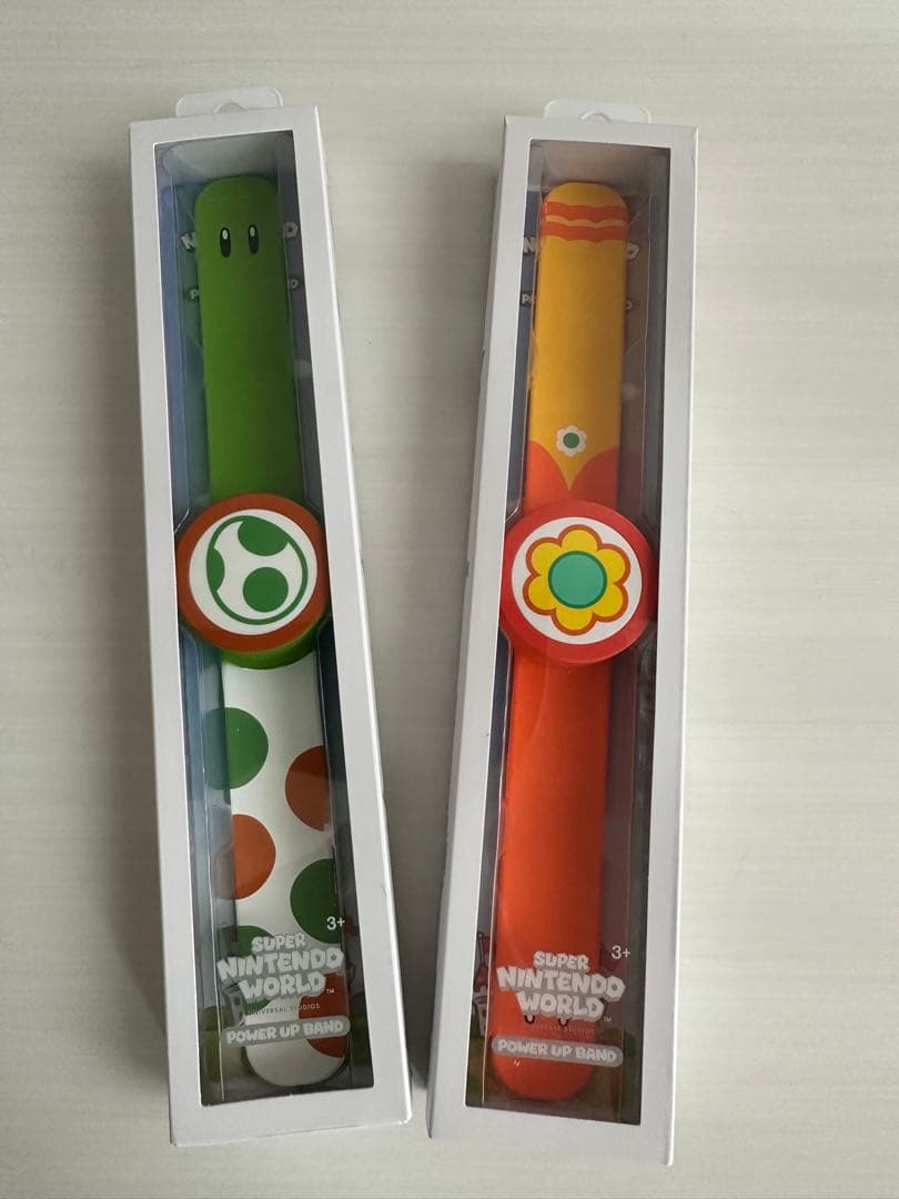 2025年9月USJ マリオ　パワーアップバンド2本セット（ヨッシーとデイジー）