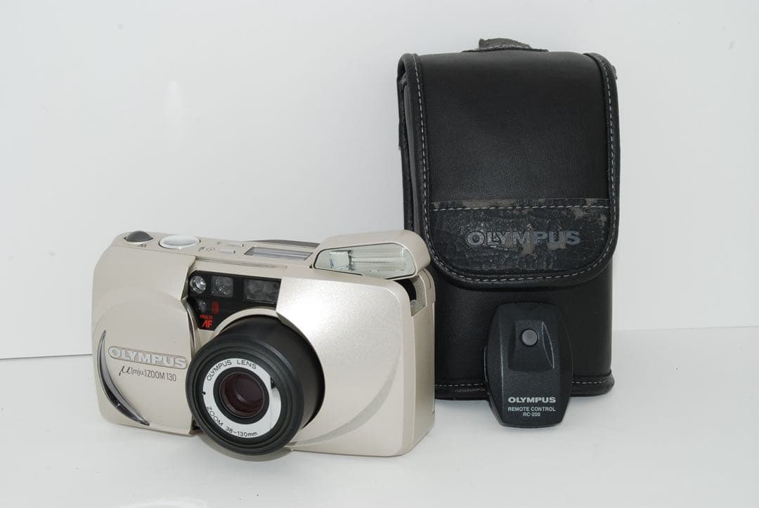 【美品】OLYMPUS μ[mju] ミュー　 ZOOM 130 完動品