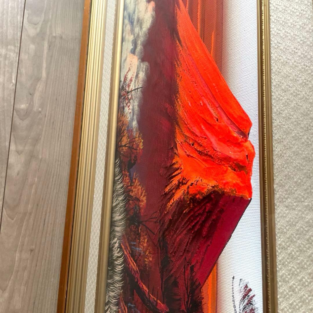 百瀬善明 赤富士