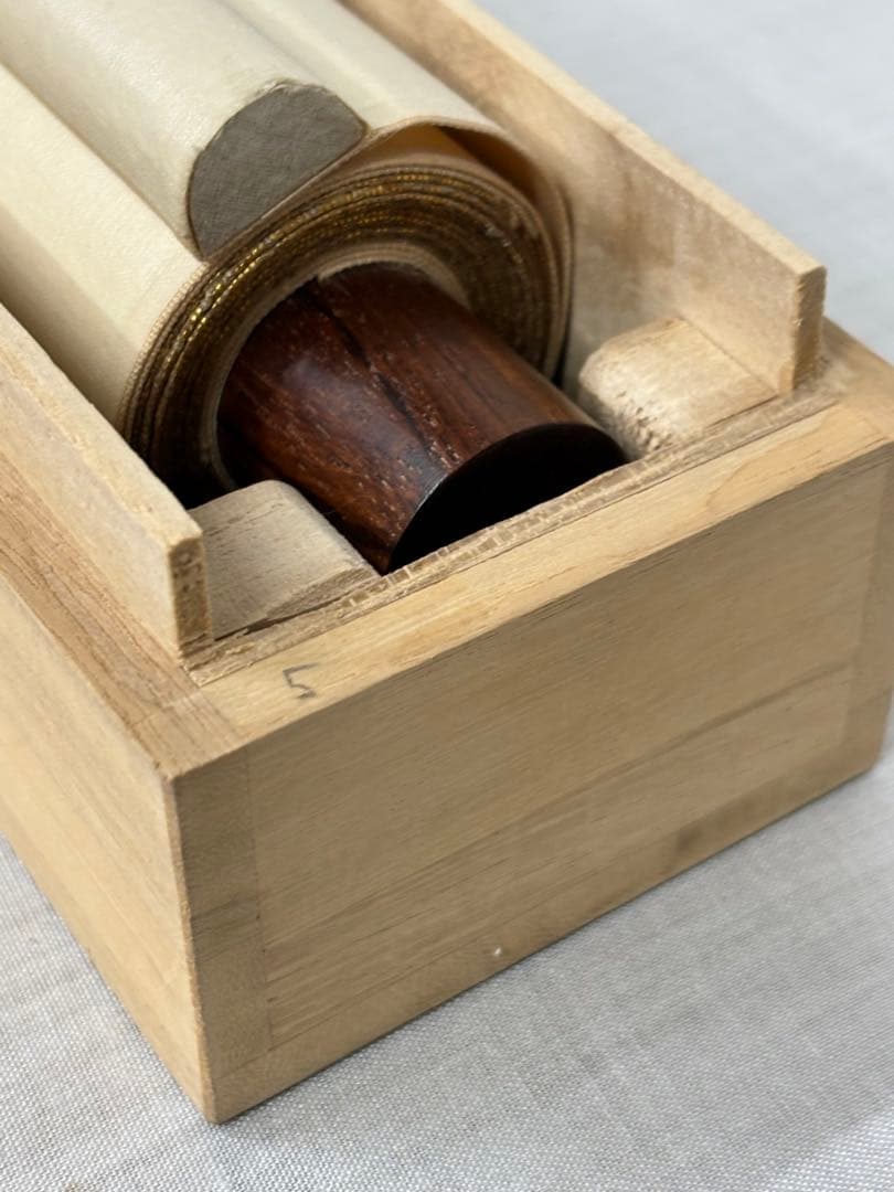 「武者」　山口青慶　掛け軸 掛軸 共箱あり