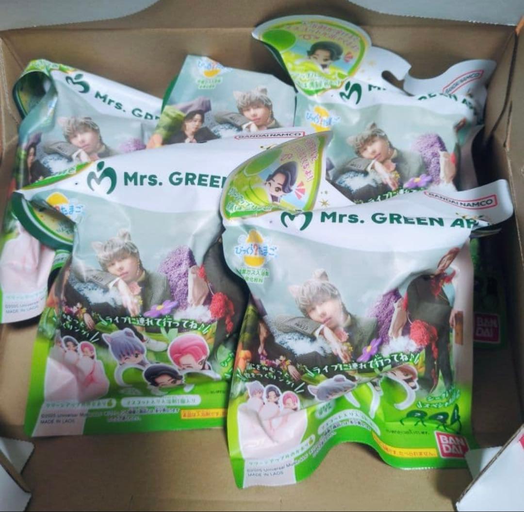 ミセスグリーンアップル　びっくらたまご　5つ