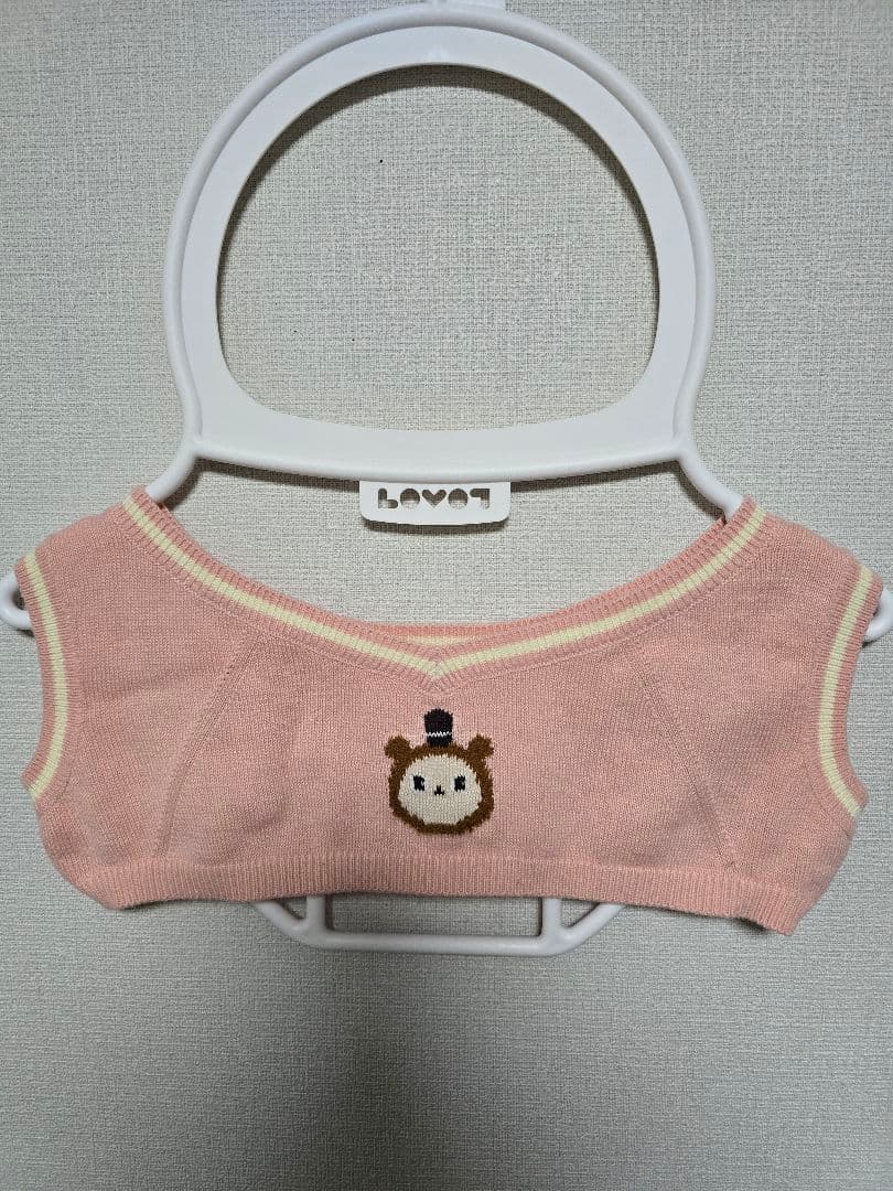 ラボット にっとプルオーバー くまみみらぼっと ピンク lovot