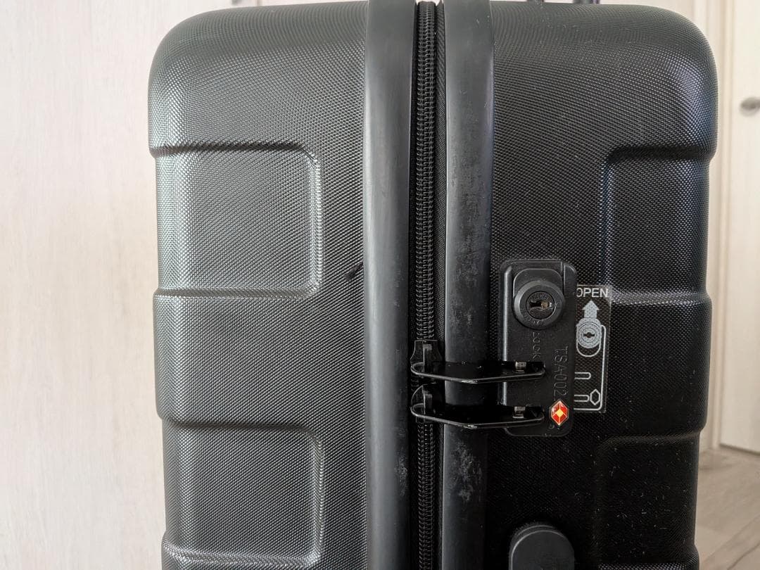 MUJI 無印良品 ストッパー付きハードキャリーケース 60L スーツケース