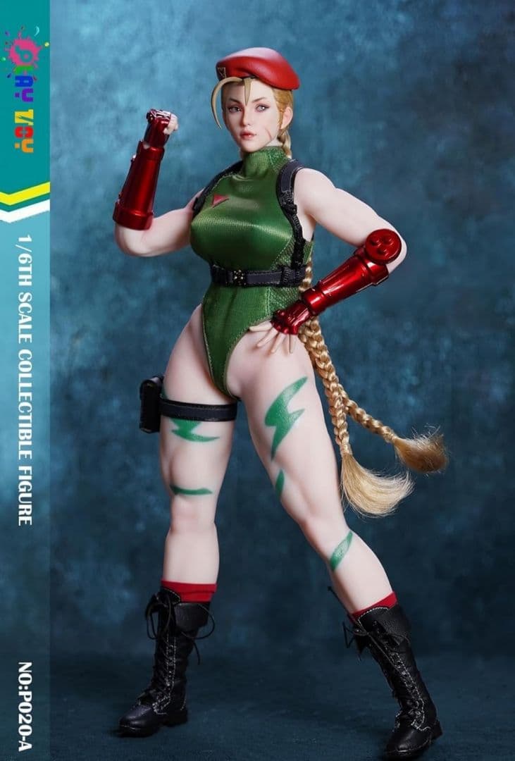 PLAY TOY P020-A　グリーン　キャミィ風　シームレスフィギュア