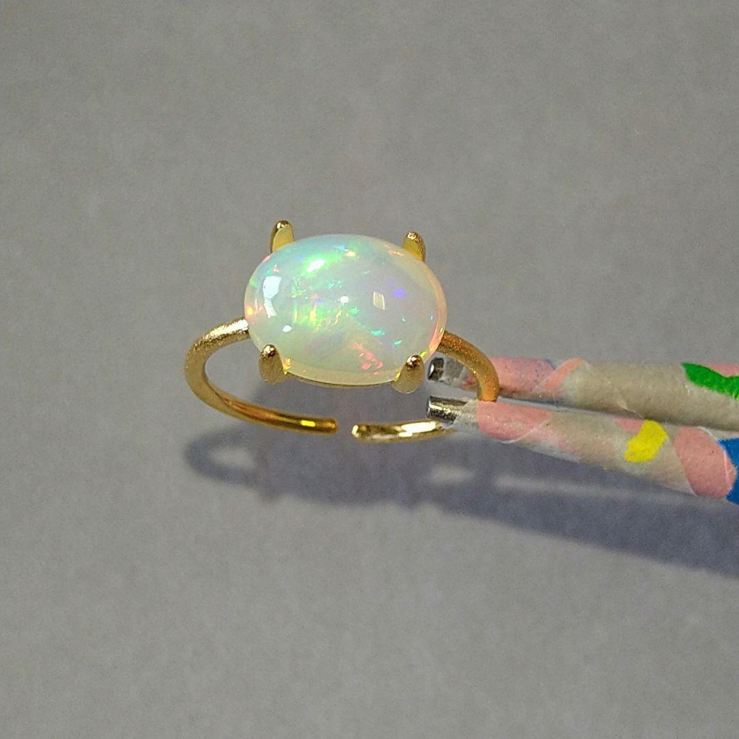 *カイラニページ*エチオピア産　　　オパール•リング