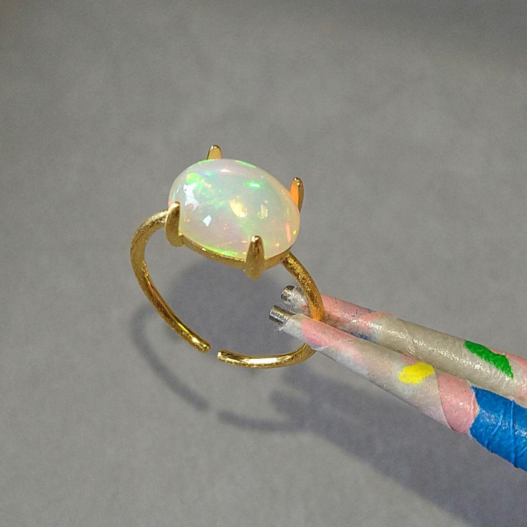*カイラニページ*エチオピア産　　　オパール•リング