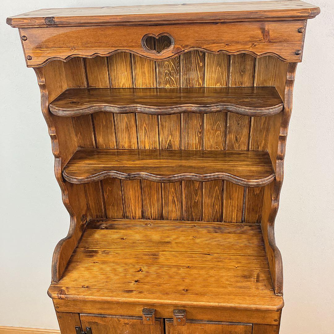 アンティーク　カントリー家具　カップボード
