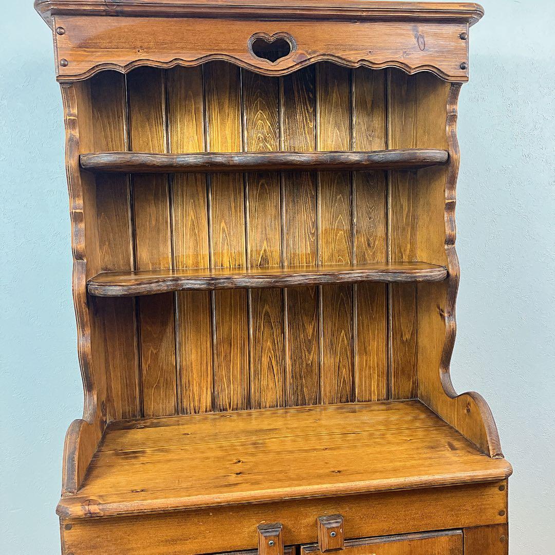 アンティーク　カントリー家具　カップボード