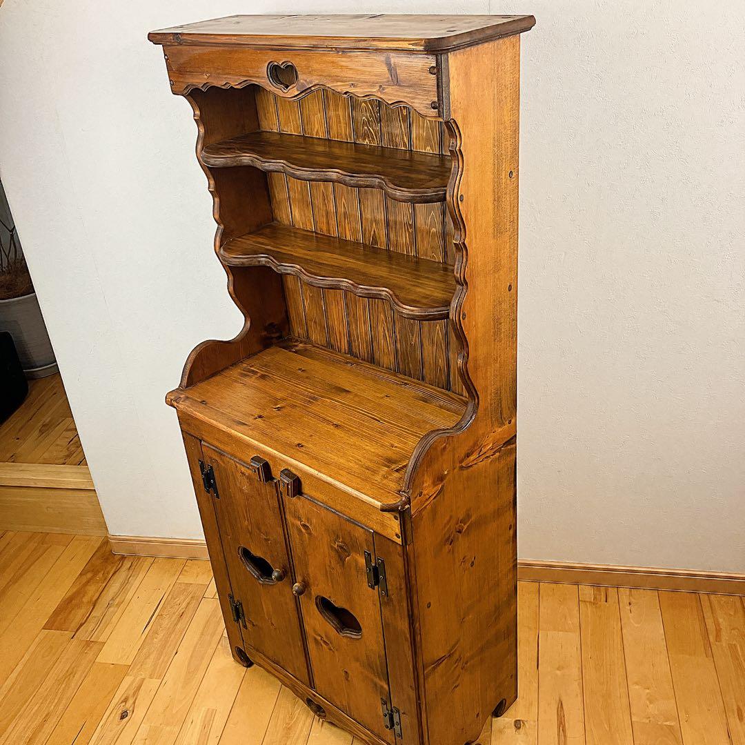 アンティーク　カントリー家具　カップボード