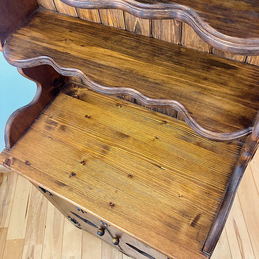 アンティーク　カントリー家具　カップボード