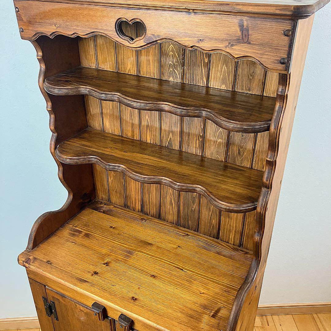 アンティーク　カントリー家具　カップボード