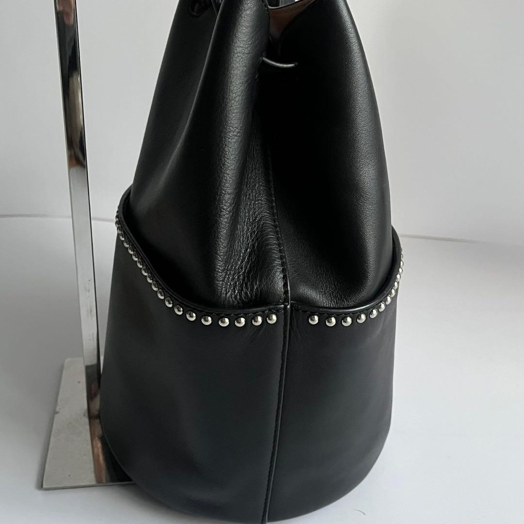 ✨未使用級✨　J&MDavidson スタッズ　DAISY トートバッグ　黒