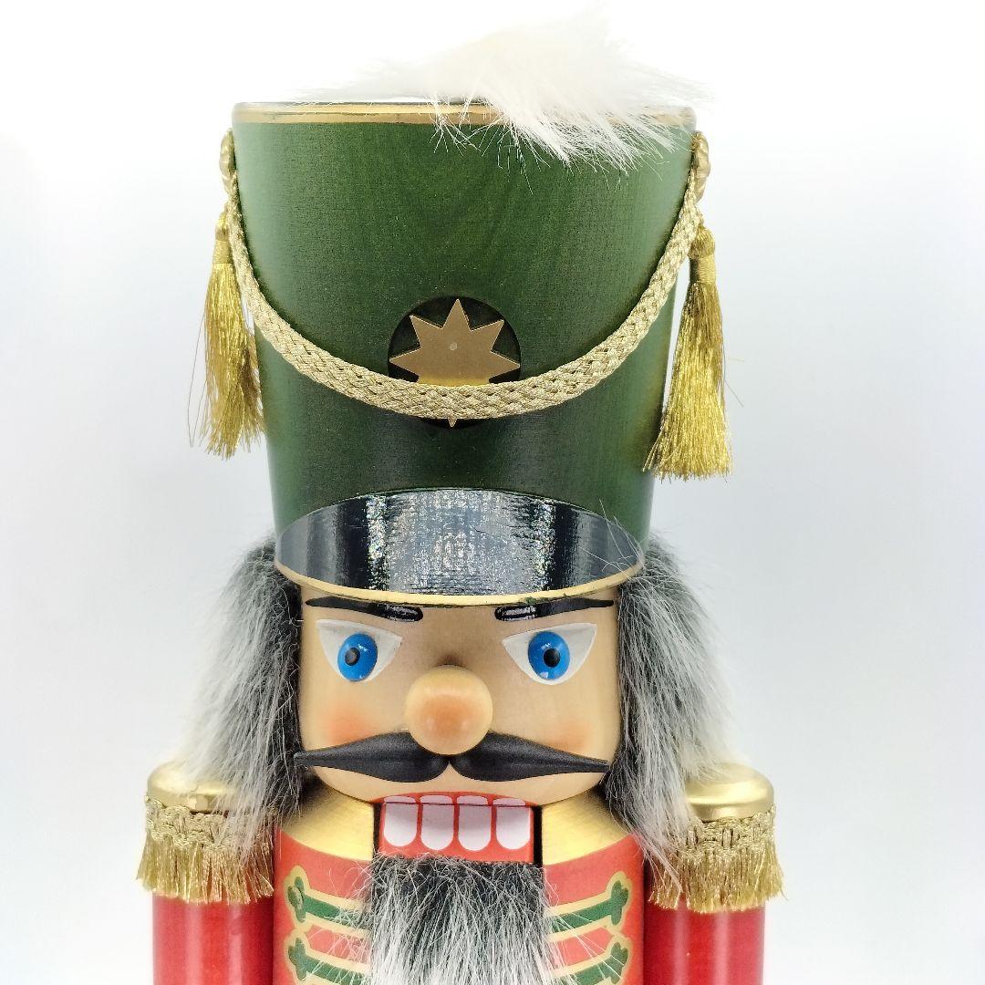 くるみ割り人形 クリスチャンウルブリヒト ドイツ製 兵隊 赤