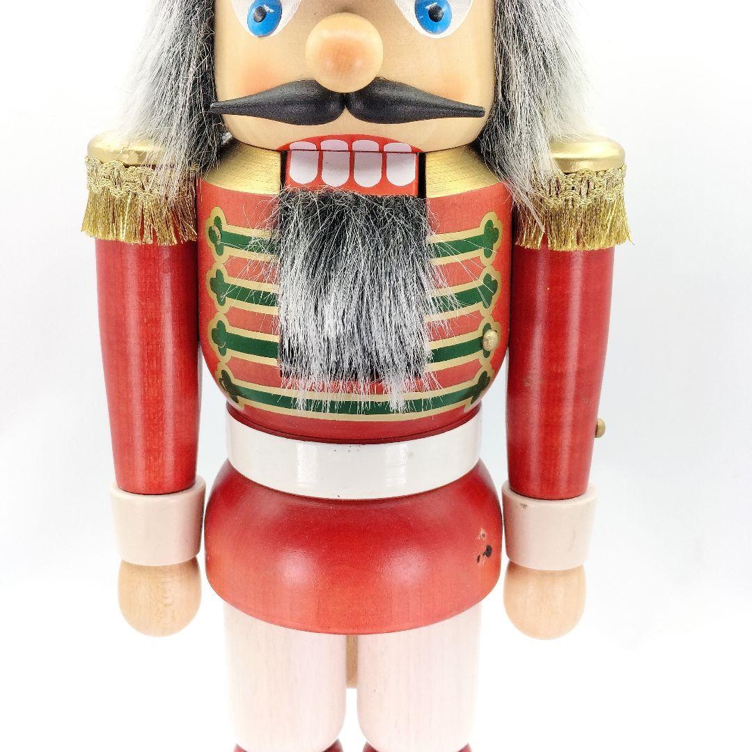 くるみ割り人形 クリスチャンウルブリヒト ドイツ製 兵隊 赤