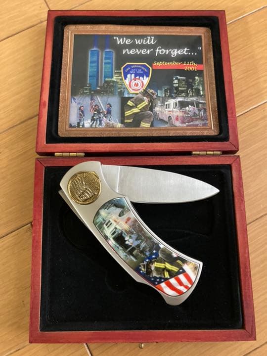 911 NY Fire Dept. メモリアルナイフ