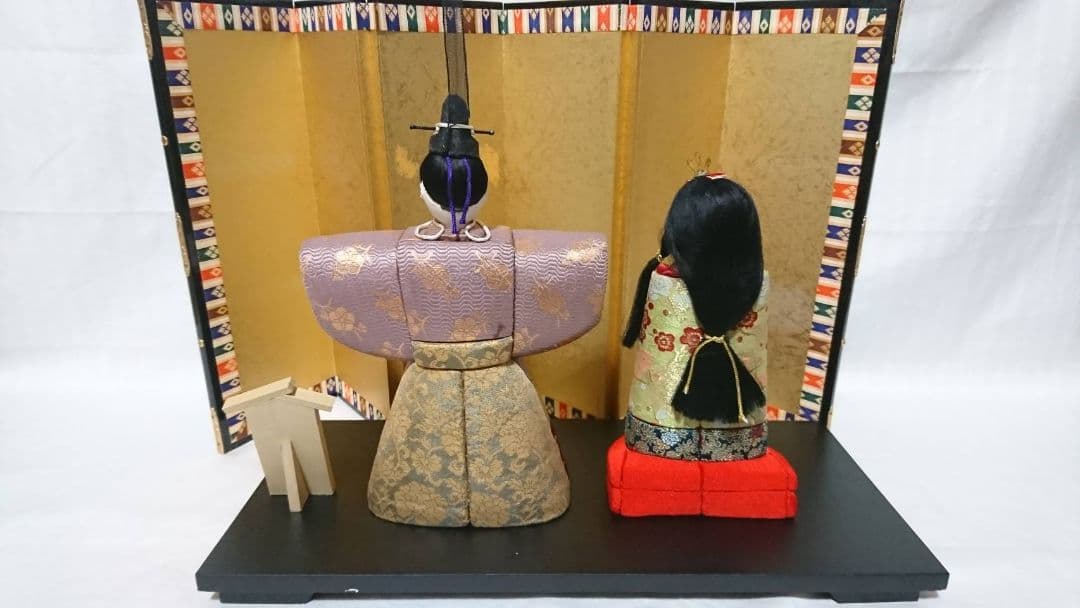 光月作 木目込人形 雛人形 ケースなし