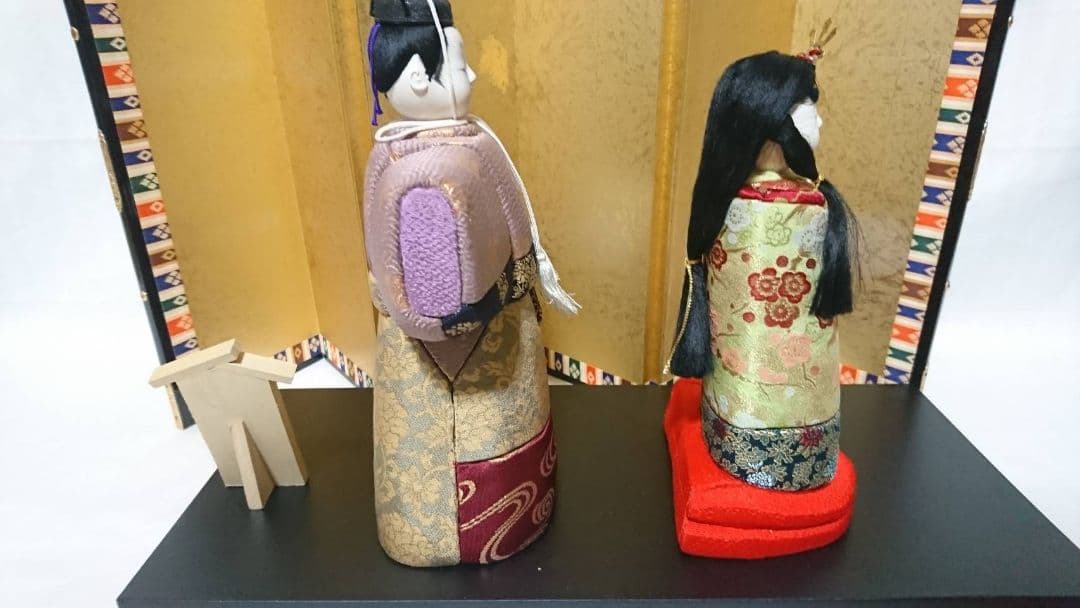 光月作 木目込人形 雛人形 ケースなし