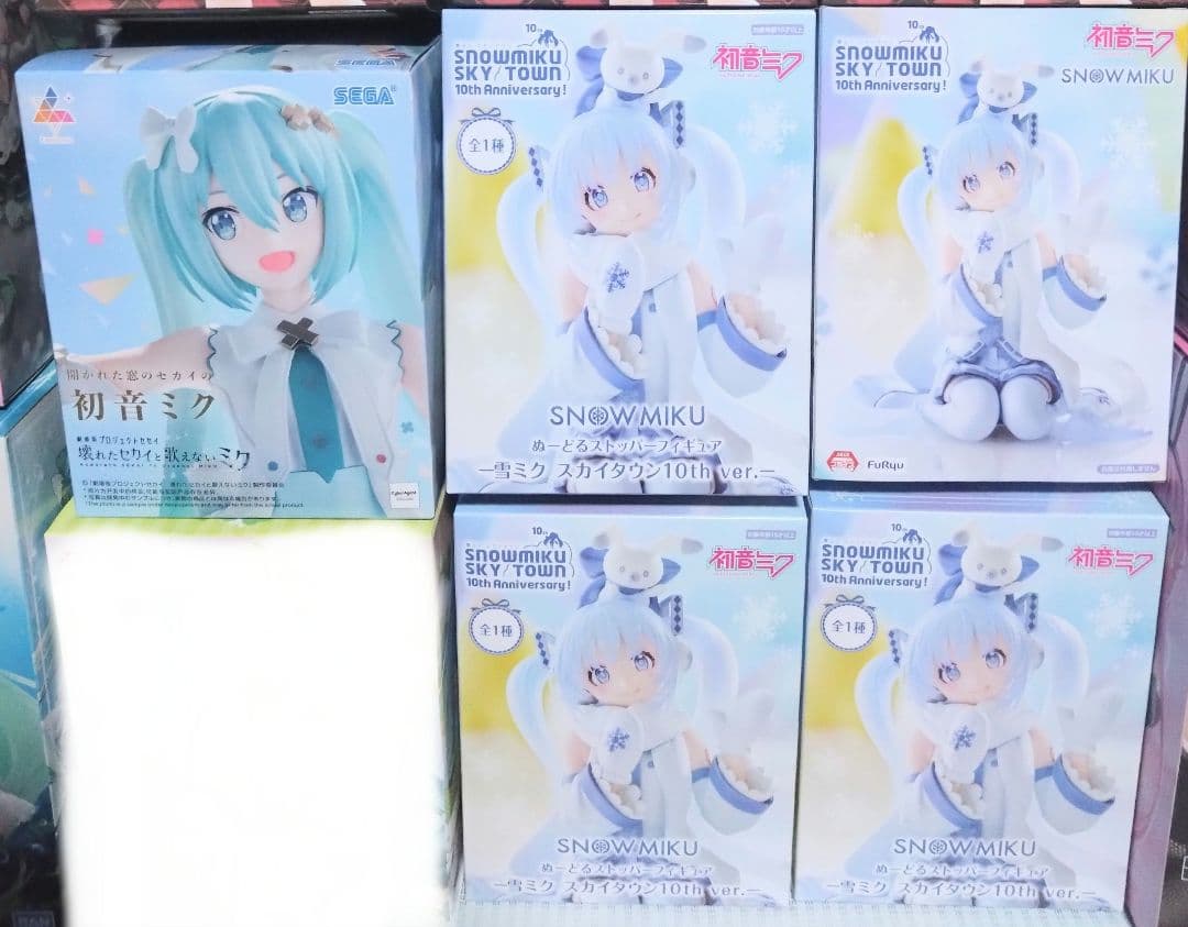 初音ミク　新作　フィギュア　まとめ売り　21個