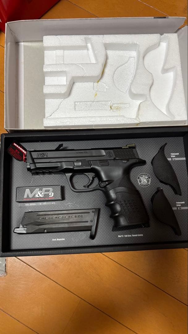 美品Smith & Wesson M&P9 ガスガン ガスブローバック東京マルイ