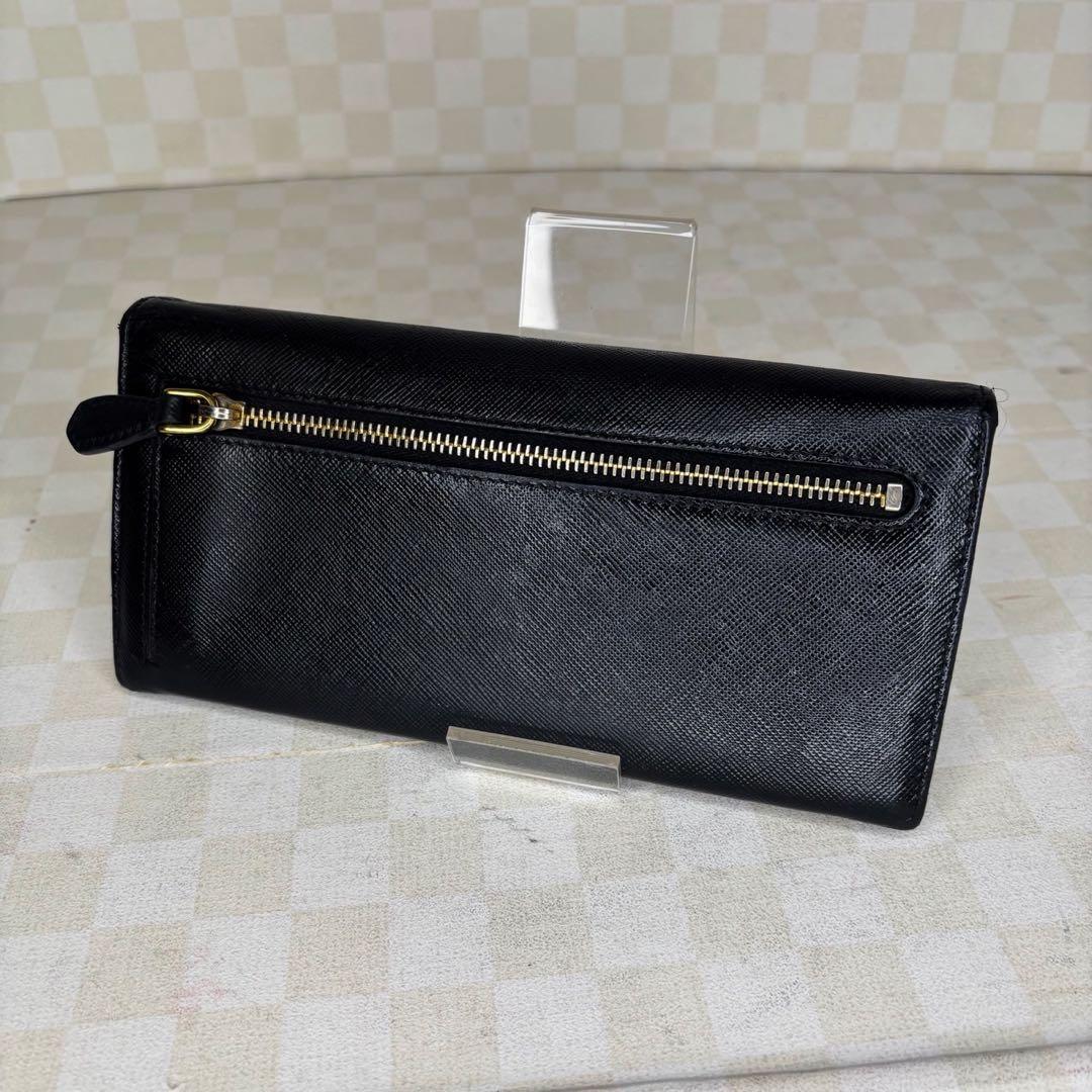 極美品　PRADA プラダ　長財布　二つ折り　M86