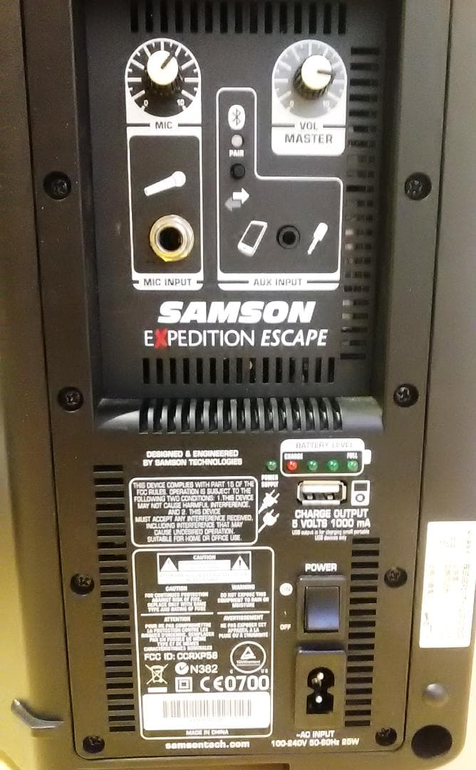 SAMSON Expedition Escape PAスピーカー