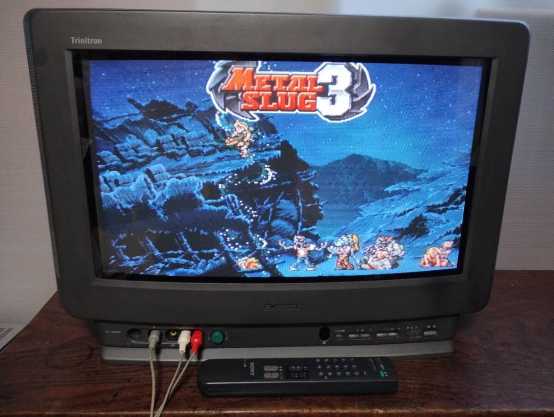 運送保険付き　SONY S端子　20型 ブラウン管テレビ KV-20SW2