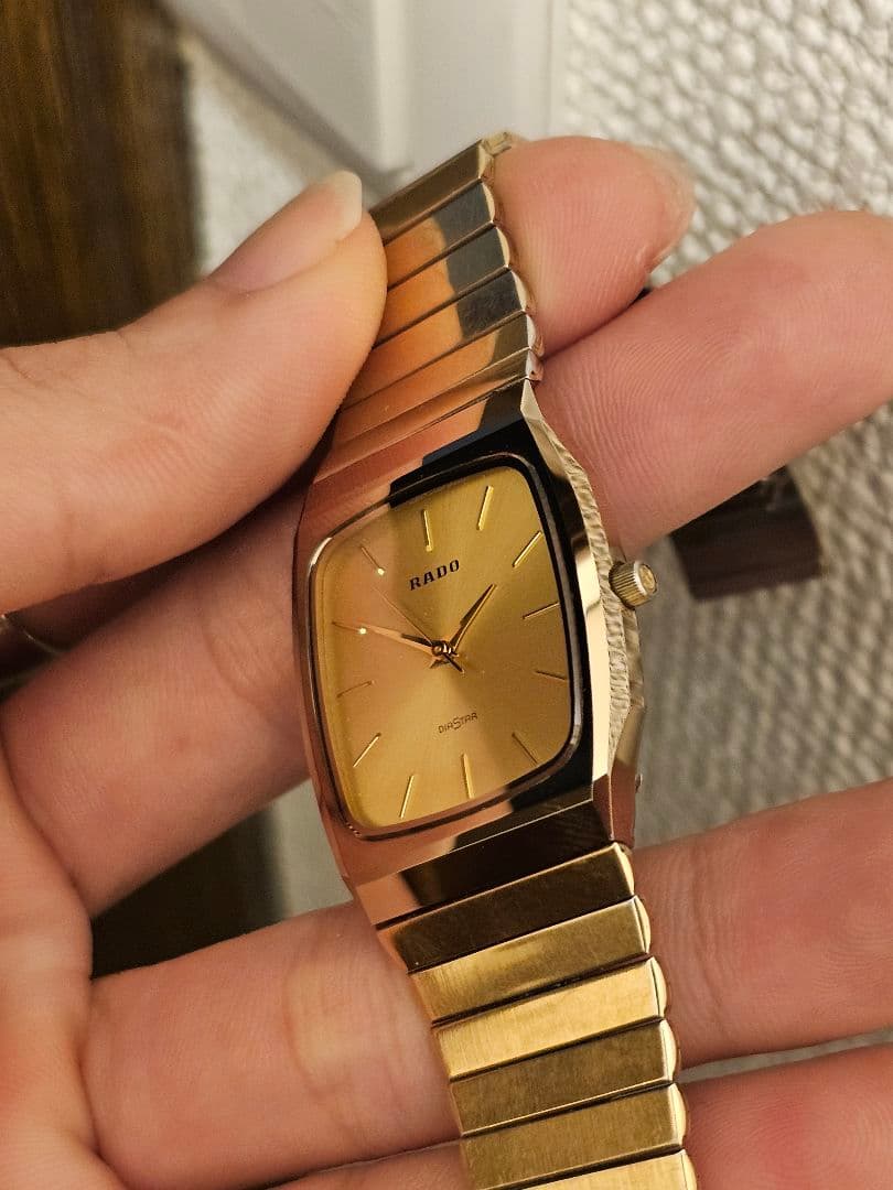 RADOー 腕時計 DIASTAR メンズ クォーツ QZ 純正ベルト 中古