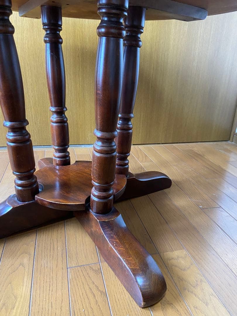 【柏木工】ヴィンテージ ラウンドテーブル