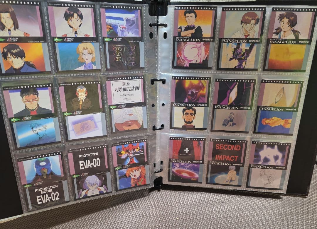 新世紀エヴァンゲリオン　カードダス復刻版　全種コンプリート