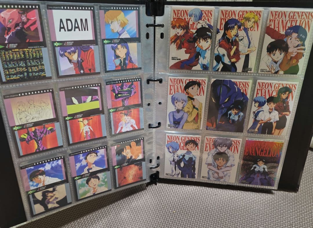 新世紀エヴァンゲリオン　カードダス復刻版　全種コンプリート
