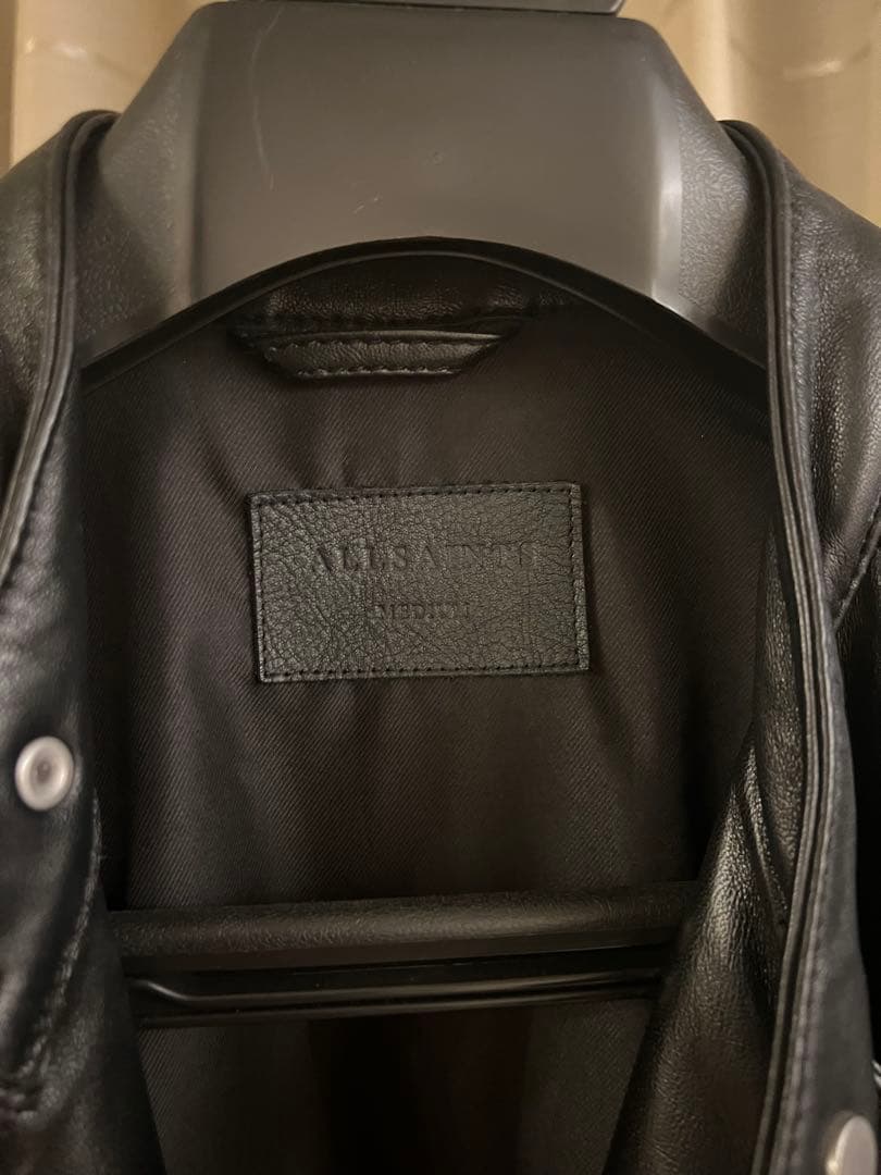 ALLSAINTS シングルライダースジャケット