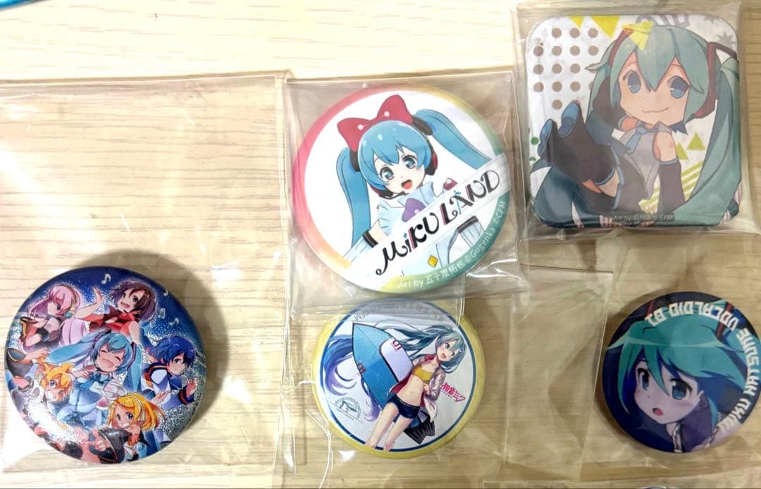 初音ミク 缶バッジ まとめ売り NT あそーと マジカルミライ