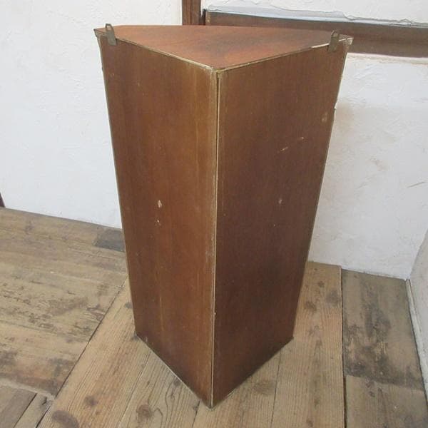 イギリス アンティーク 家具 ウォール コーナーキャビネット 英国 6103e