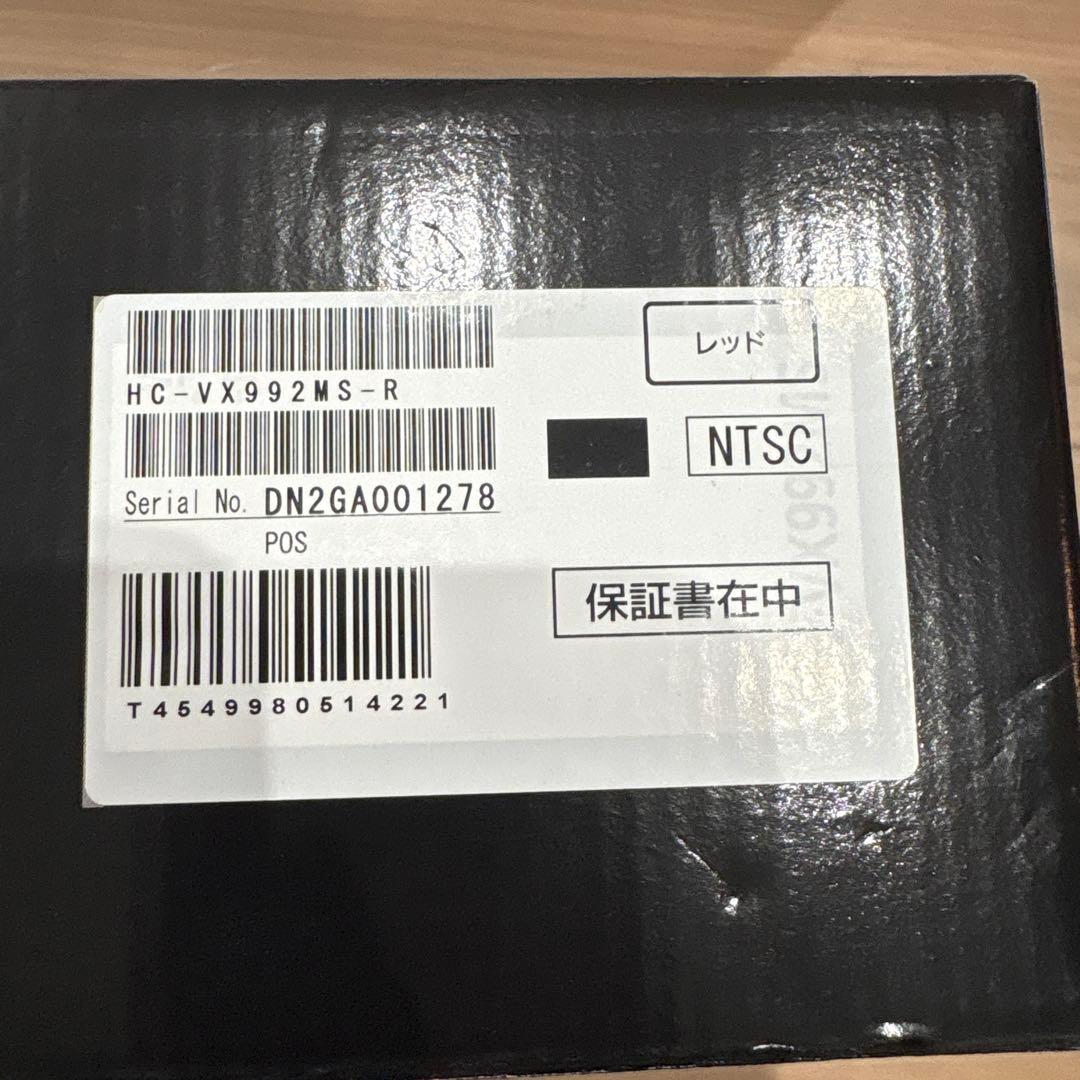 パナソニック　4K ビデオカメラ