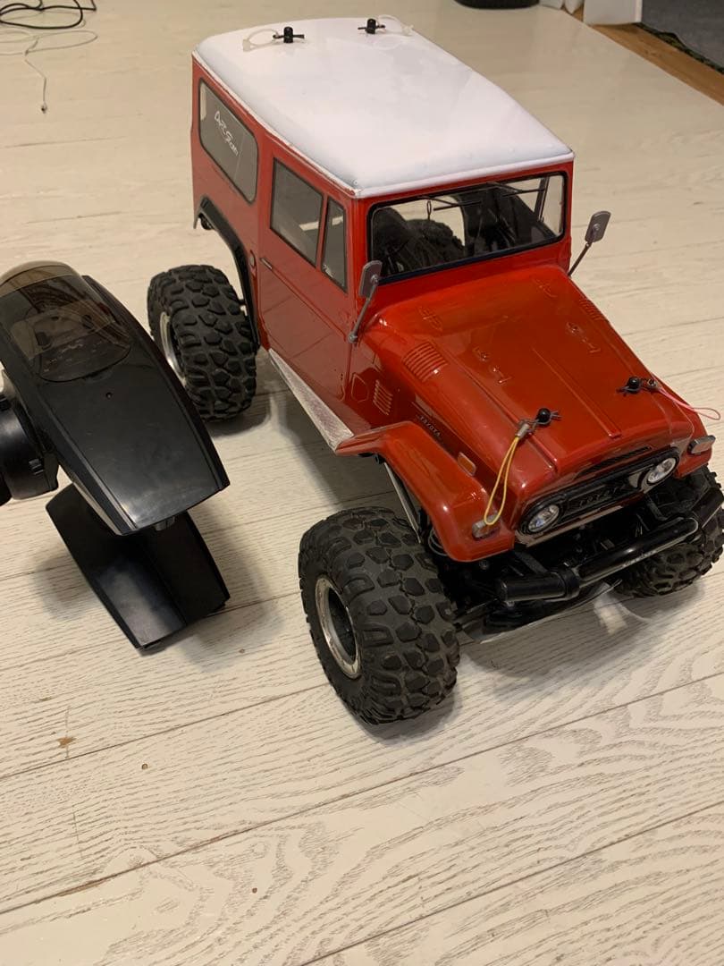 タミヤ トヨタランドクルーザー(CR-01) 動作未確認　プロボ付き