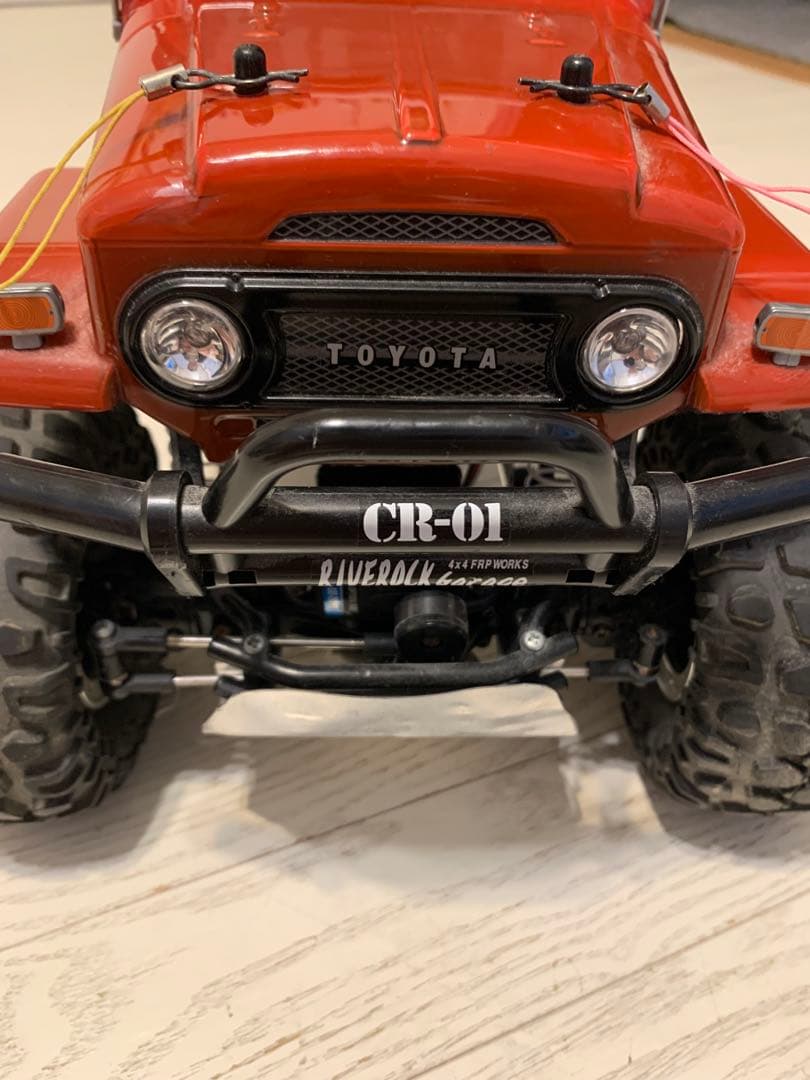 タミヤ トヨタランドクルーザー(CR-01) 動作未確認　プロボ付き