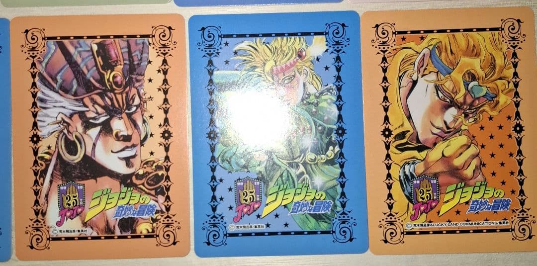 ジョジョの奇妙な冒険 25周年 メモリアルカード 全42種 コンプリート