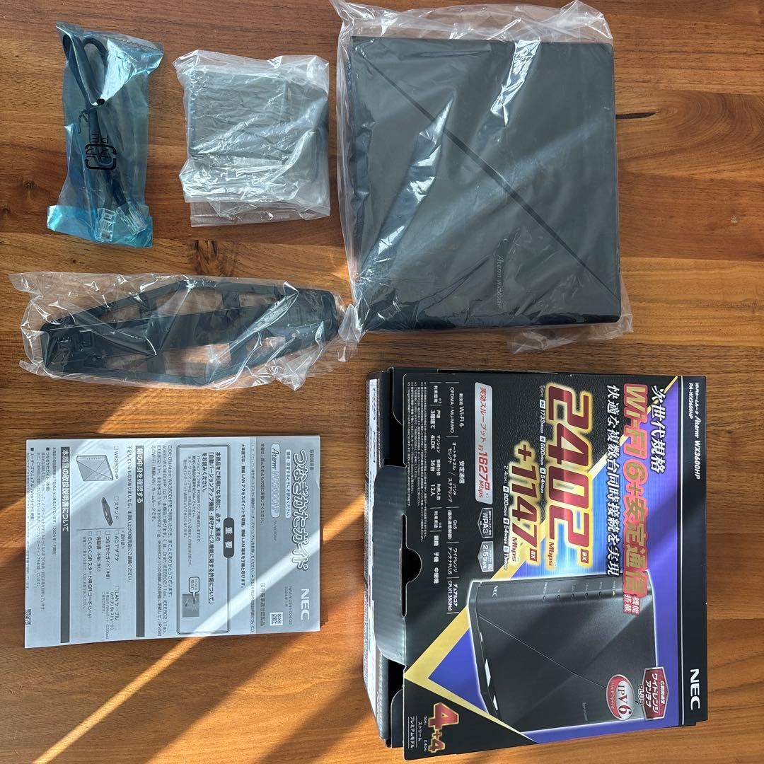 NEC Aterm WX3600HP 無線LANルーター