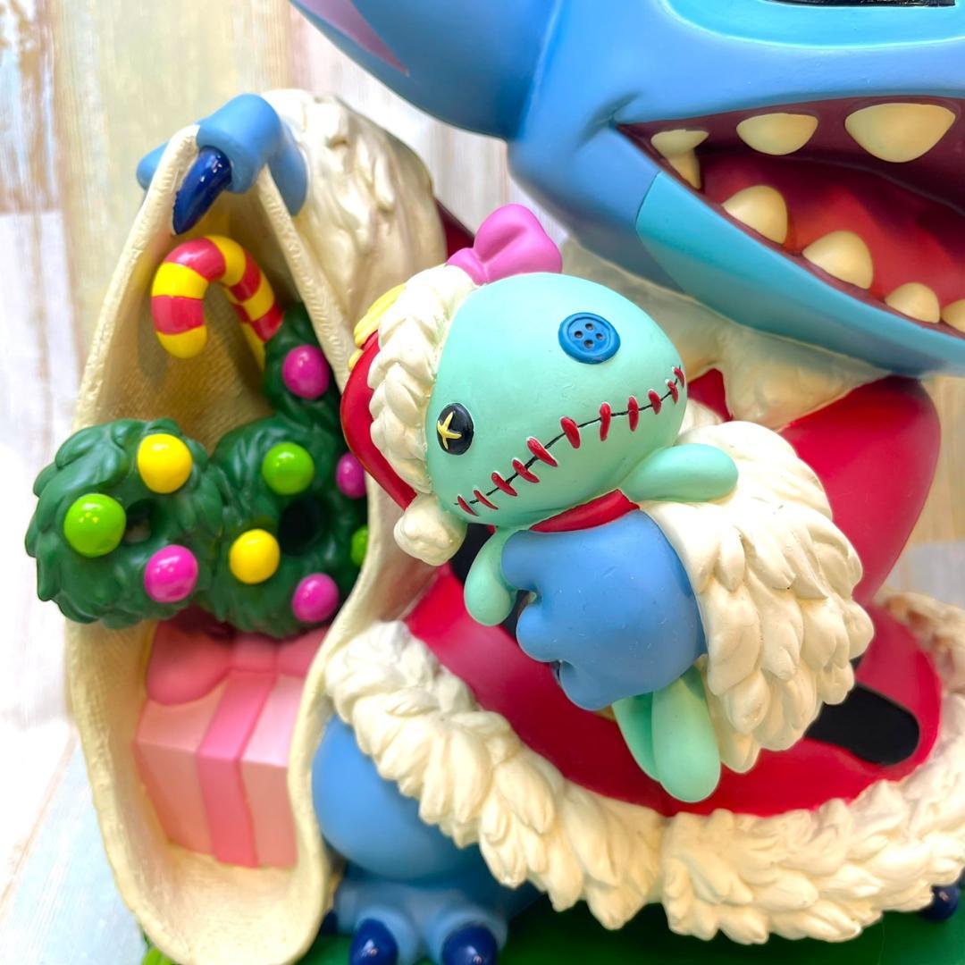 626体限定★リロ＆スティッチ ビッグフィギュア サンタスティッチ