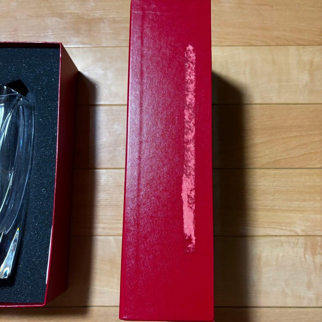 未使用 Baccarat バカラ リゴット 花瓶 花びん フラワーベース 箱入