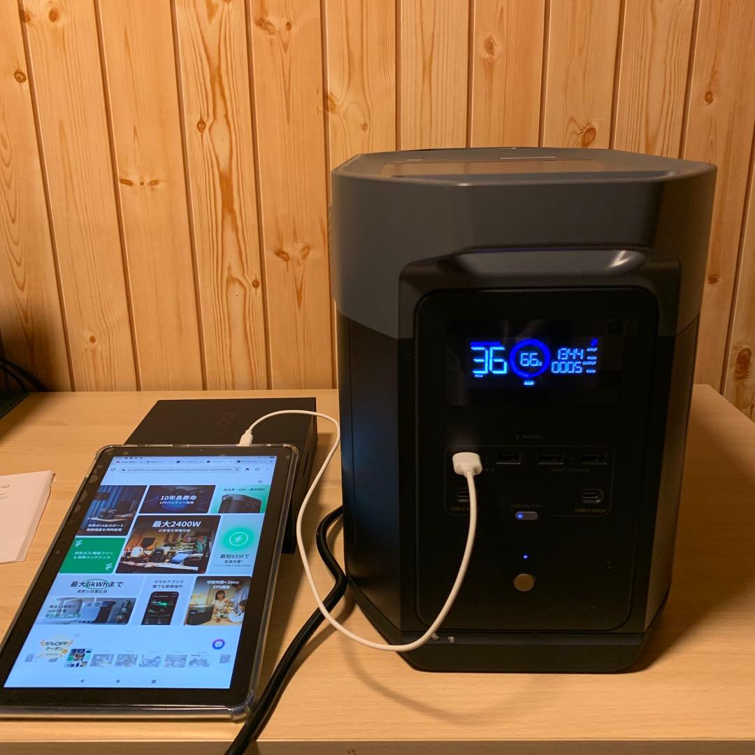 EcoFlow ポータブル電源 DELTA 2 Max 2048Wh